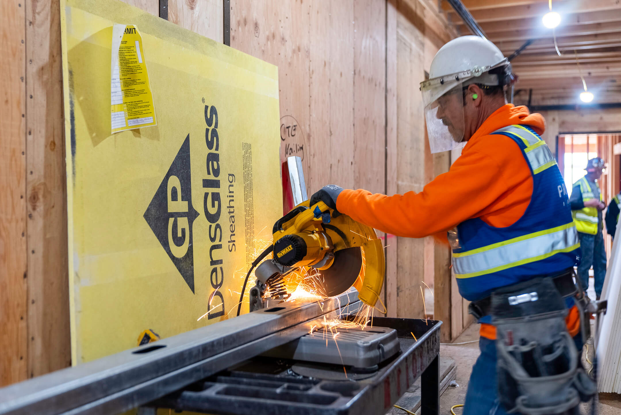 Interior framing and finishing